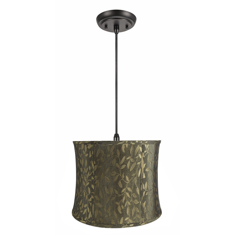 Luminaire tambour à tambour simple 1 lumières Courtney