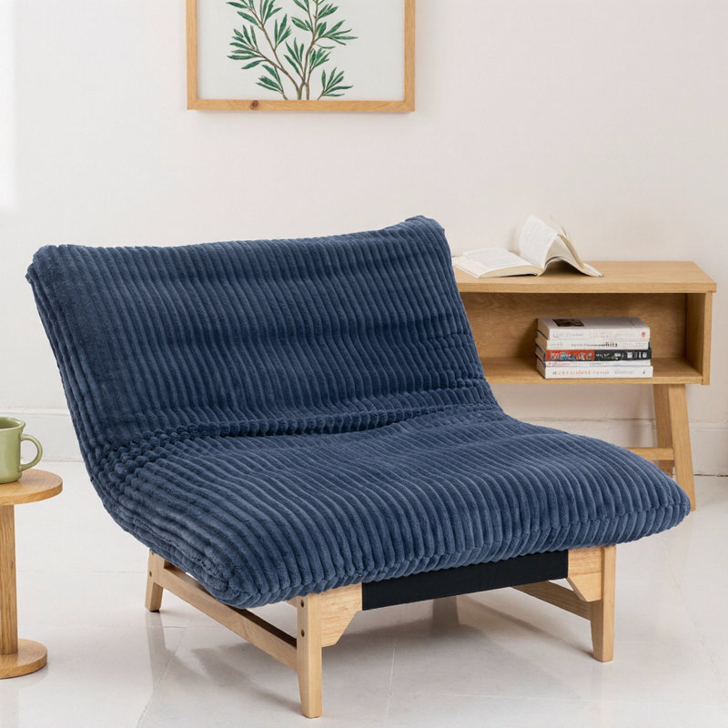 Fauteuil d'appoint 43,3 po, Bleu