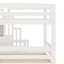 Lit superposé triple avec escalier de rangement, conception séparée-1014942210