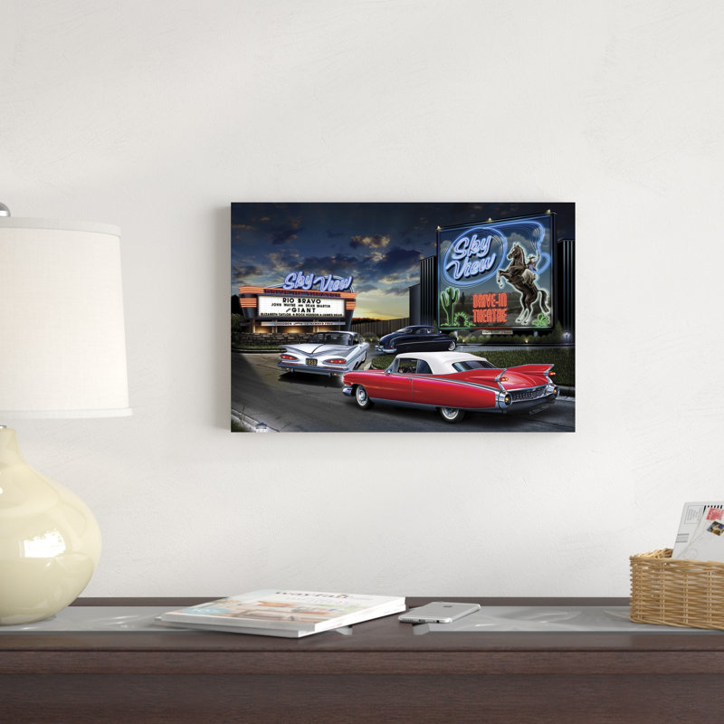 Diners And Cars IV, H 12 po x l 18 po x P 1,25 po