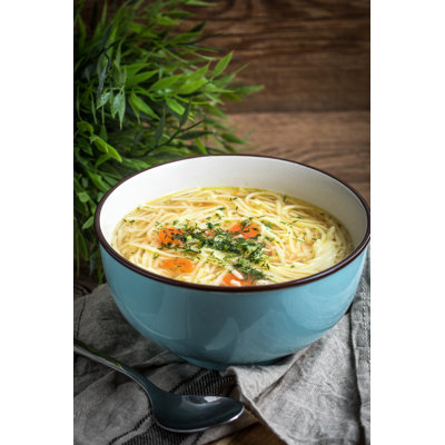 Broth - Chicken Soup by Arfo - Wrapped Canvas Print