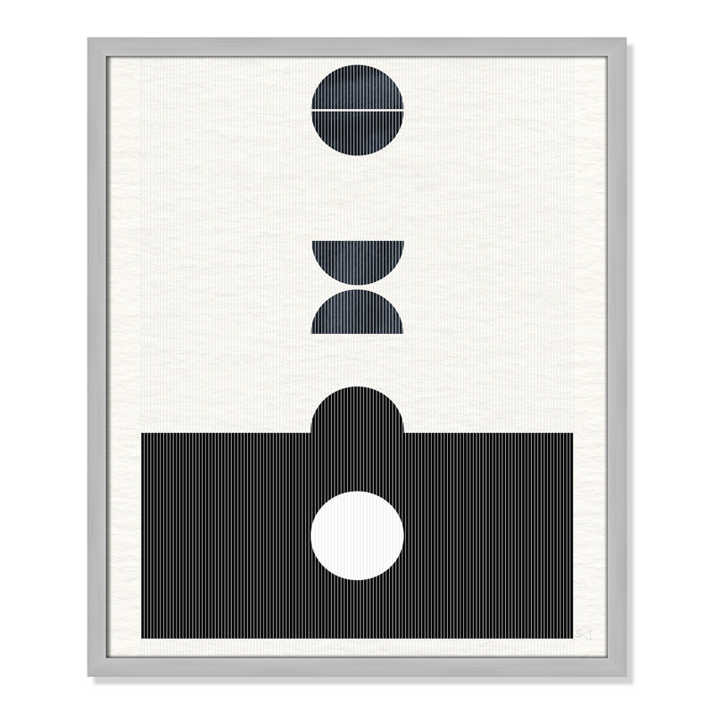 Eclipse I by Susan Jill, Matte Silver Framed, 25.5" H x 21.5" W x 0.75" D