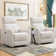 Ronni 32.3" Wide Modern Swivel and Rocker Power Recliner Chair with USB Port (Set of 2)