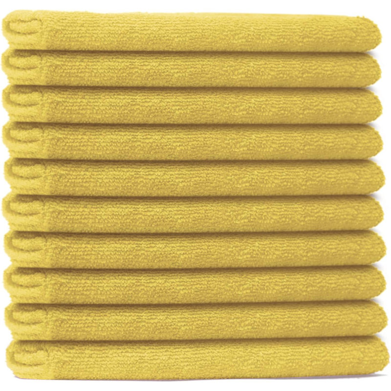Mylin Microfiber Cleaning Cloth, Yellow 