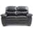 Glory Furniture Marta G677-L Loveseat , BLACK