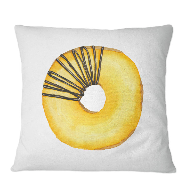 Coussin Yellow, 18 po x 18 po