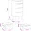 Solid Wood Accent Cabinet-704724371