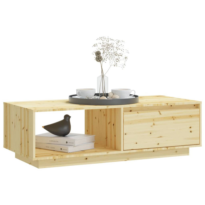 Kahl Solid Coffee Table with Storage