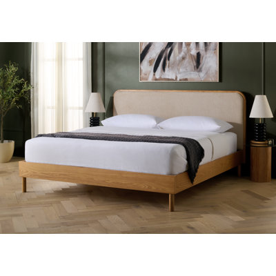 Wood Frame Bed