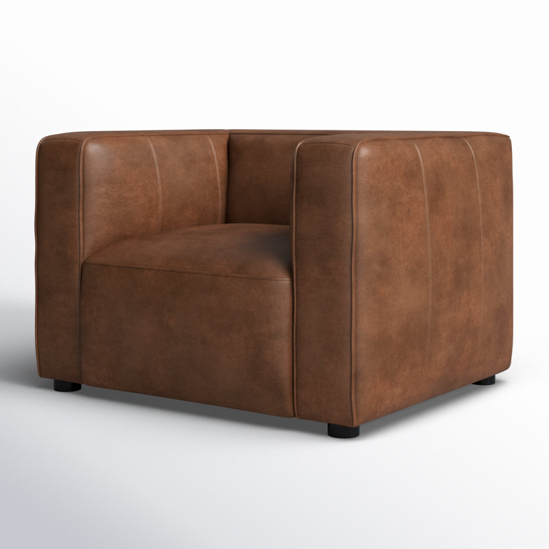 Fauteuil en cuir 51 po Kenisha