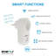 Pack of 3 Aliaksej Smart Plug