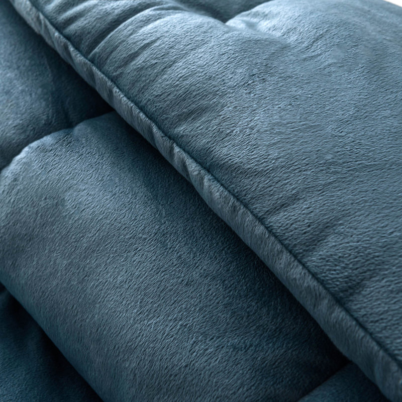 Polyester Channel Comforter, Green, Queen Comforter