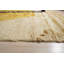 Yellow Hand-Knotted Wool Abstract Outlines Vintage Mid Century Modern Contemporary Carpet Rug-801891871