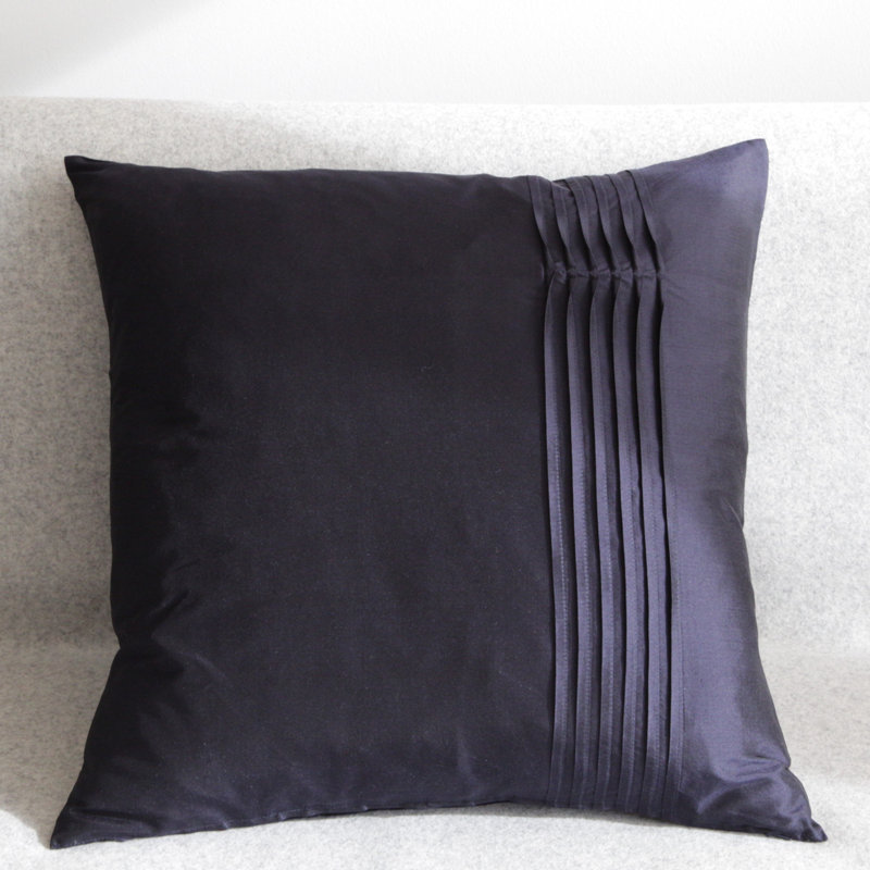 Sweetbriar Square Throw Cushion, Ink