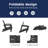 HDPE Folding Adirondack Chair-2133841919