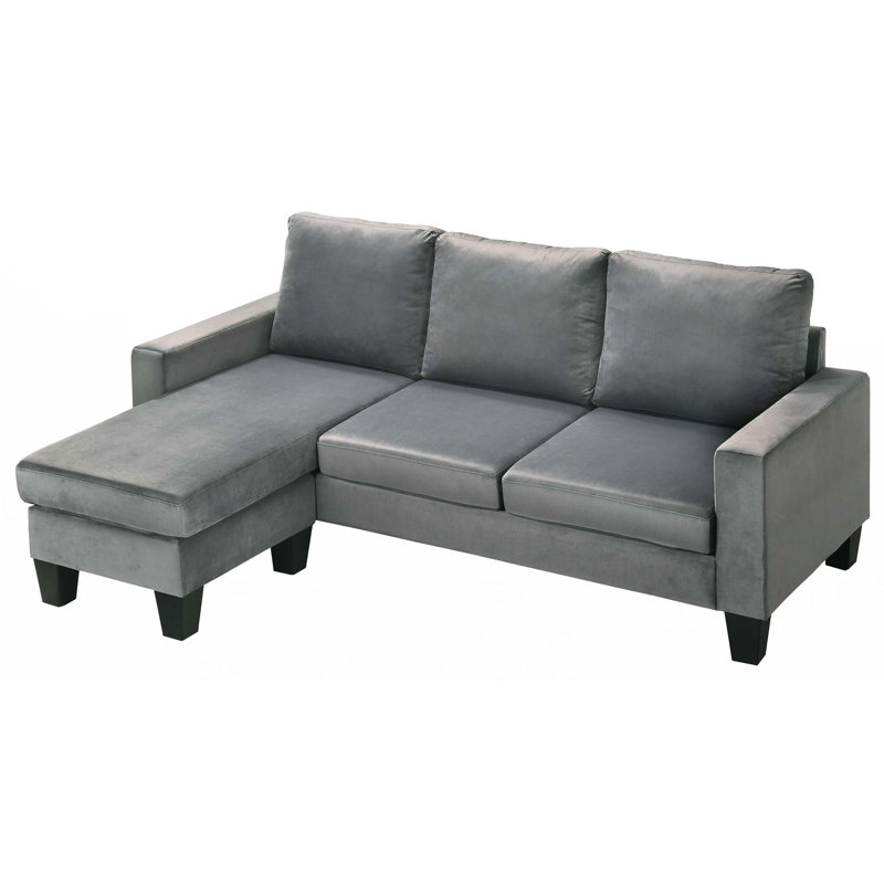 77" L-Shaped Sofa Chaise