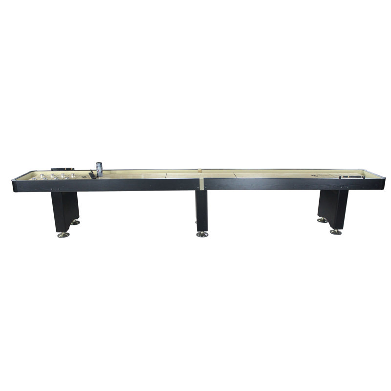 Woodbridge Playcraft Shuffleboard Table, Black, 14'