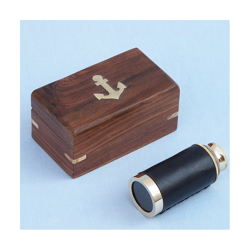 Spyglass de tubes optiques en cuir Callahan