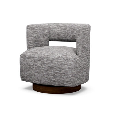 Crystle Swivel Barrel Chair