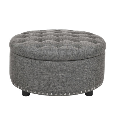 Tufted Storage Ottoman