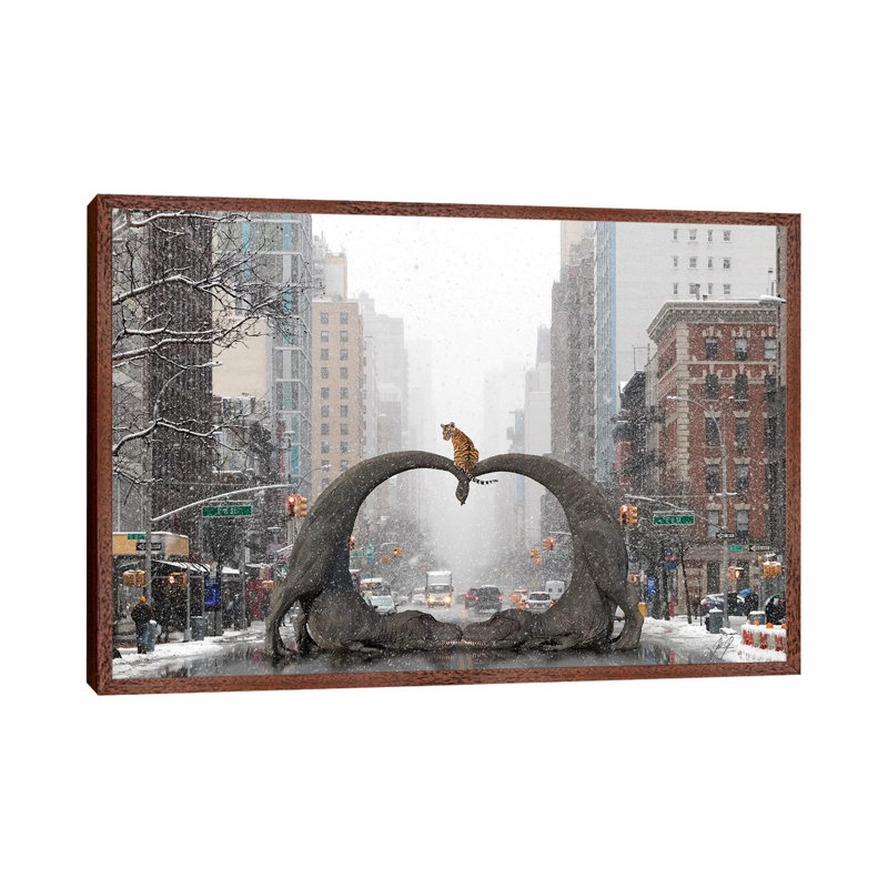We Are Family I by Kathrin Federer - Print on Canvas, 66.04 cm H x 45.72 cm W, Classic Wood Framed Canvas
