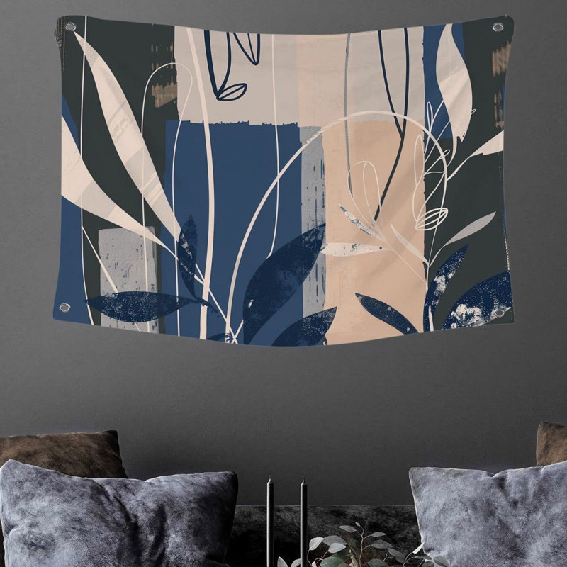 Tapisserie en microfibre, H 50 po x l 60 po