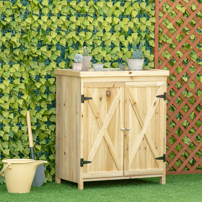 Armoire de rangement de jardin
