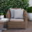 Omy Throw Pillow 18 Inch Set of 2, Faux Satin Removable Cover-102884367