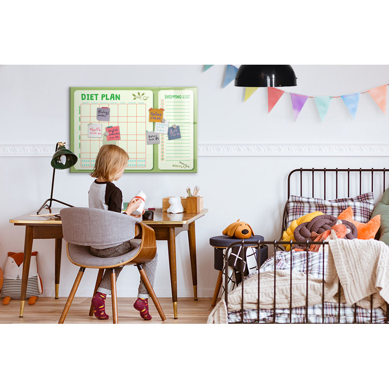 Magnetic Glass Dry Erase Board