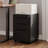 3 Drawer File Cabinet, Mobile File Cabinet with Lock on Wheels, Letter/Legal Size, Fully Assembled.-61886316
