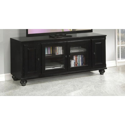Black Finish TV Stand