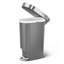 Simplehuman 10.6 Gallon Slim Kitchen Step Trash Can with Liner Rim-1369665164