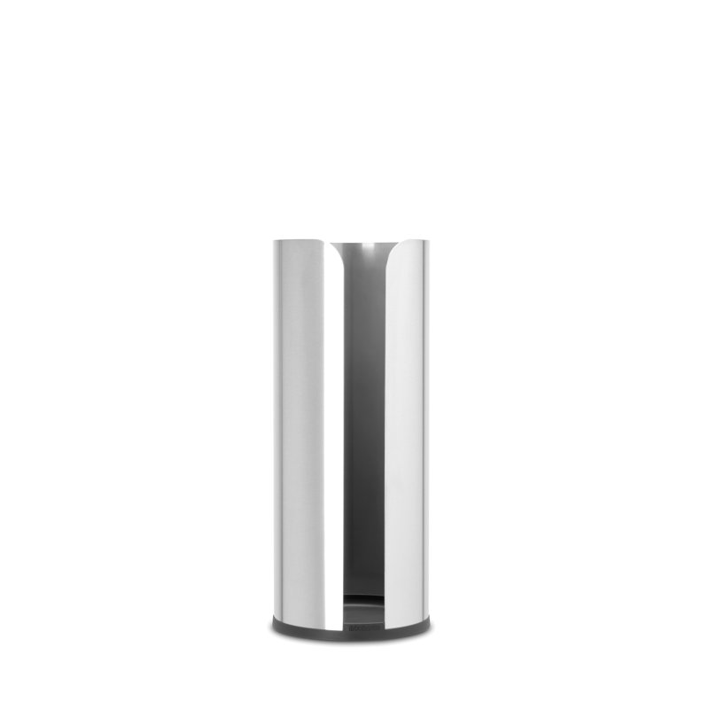Brabantia Renew Toilet Roll Dispenser, Matt Steel