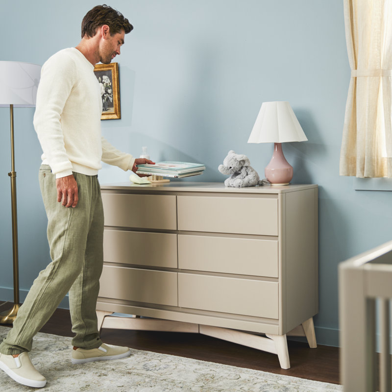 Little Seeds Pala 6-Drawer Dresser, Cream