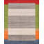 Tapis oriental rayé Gabbeh 8