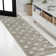 Kaleya Berber Geometric Shag Gray/Ivory Rug