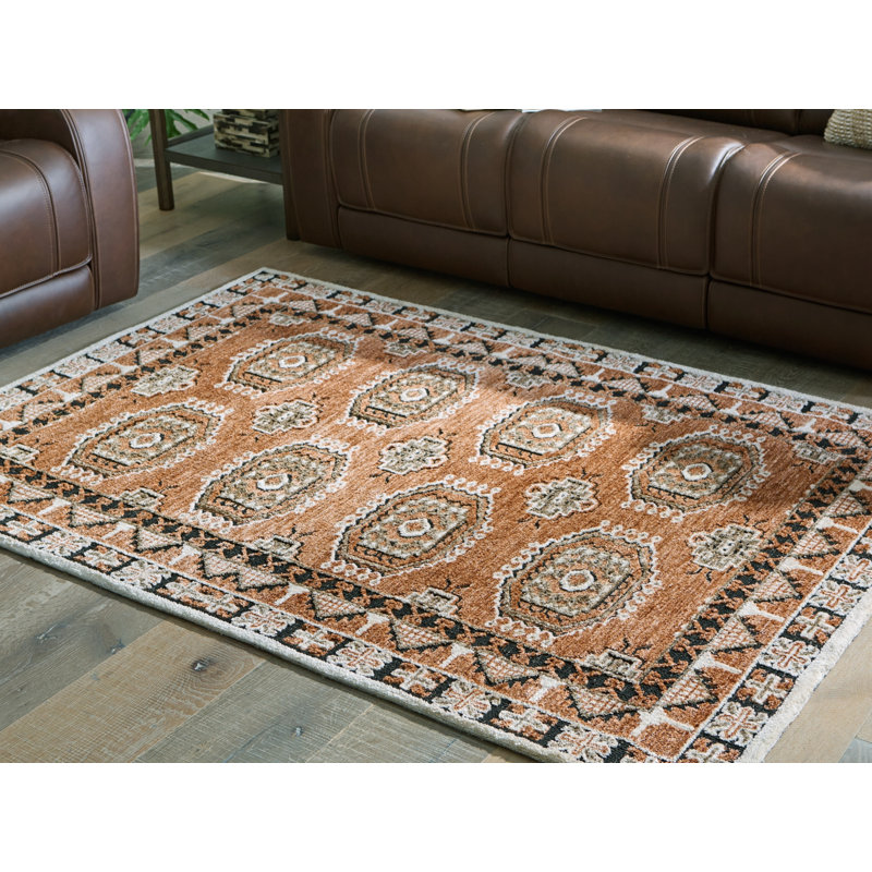 Tapis 5 pi x 7 pi Qaabiz, Rectangle 5 pi x 7 pi