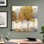 Metallic Forest II 1 Piece Wrapped Canvas Wall Art-33032675-101415908