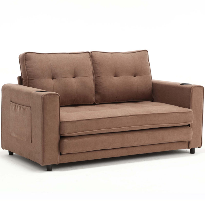 Canapé-lit futon rembourré