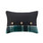 7 PCS Twin XL Plaid Comforter Set With Bed Sheets Teal/Black-117539265