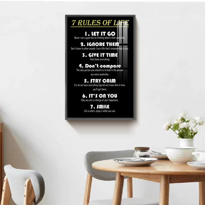 " 7 Rules Of Life "