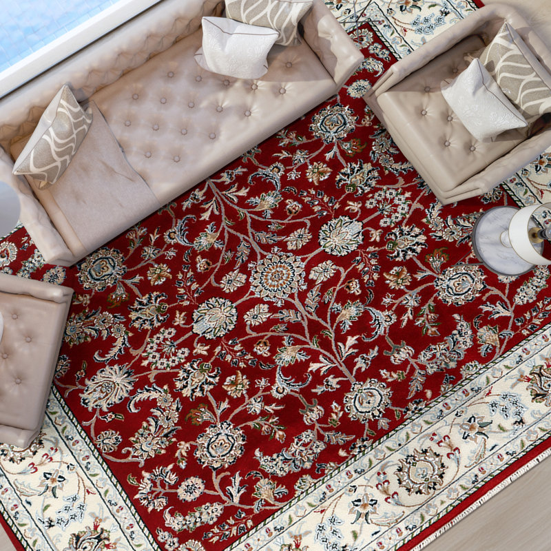 Oriental Area Rug, Rectangle 4' x 6'