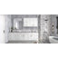 Armoire de base pour évier Homeibro, portes à fermeture douce, pour la salle de lavage, la salle de douche, la buanderie-87690900-87690899