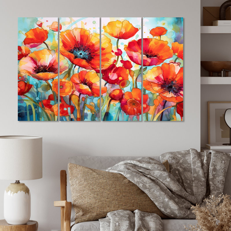 Plants & Flowers Wall Decor on Metal