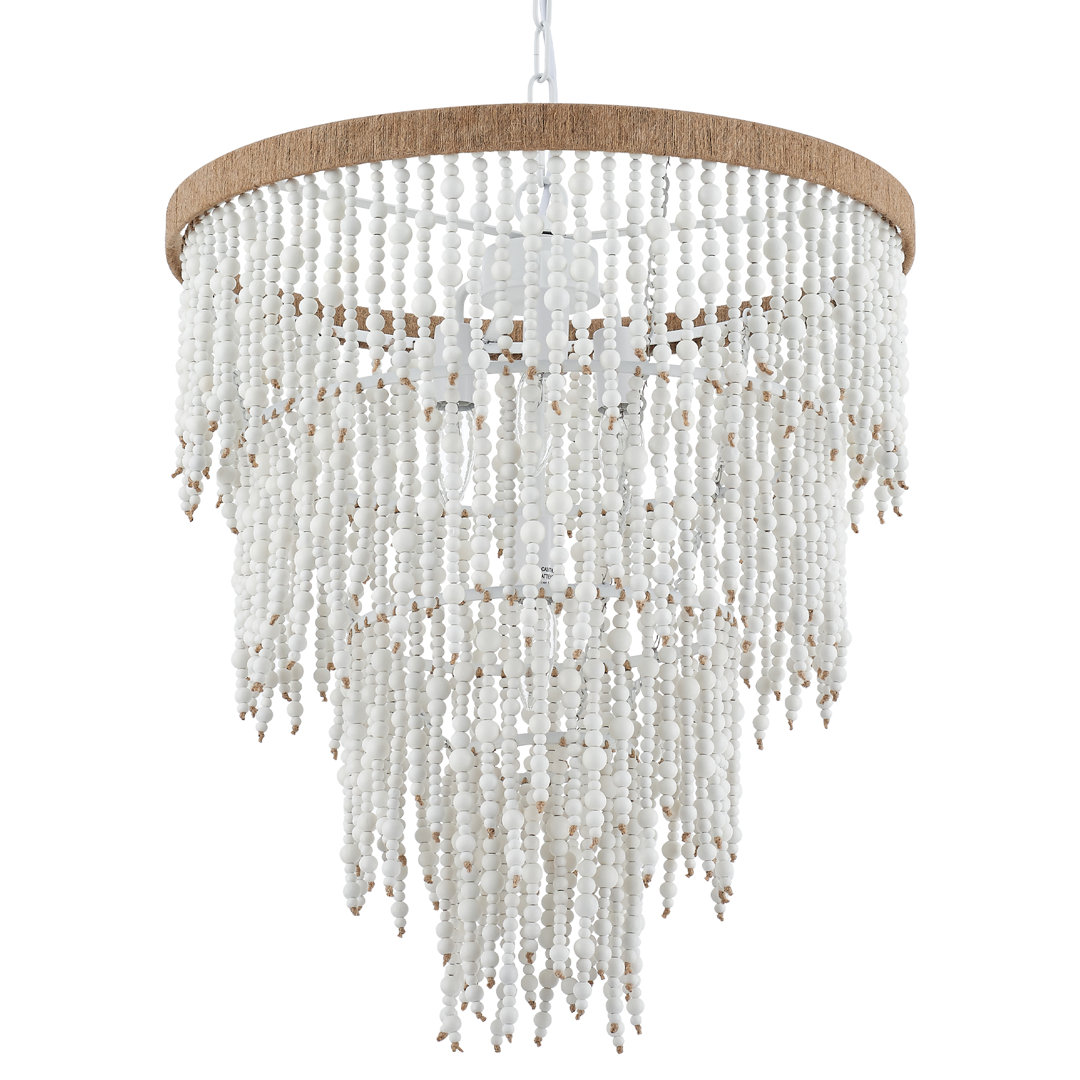 Carragh 4 - Light Dimmable Tiered Chandelier Dakota Fields