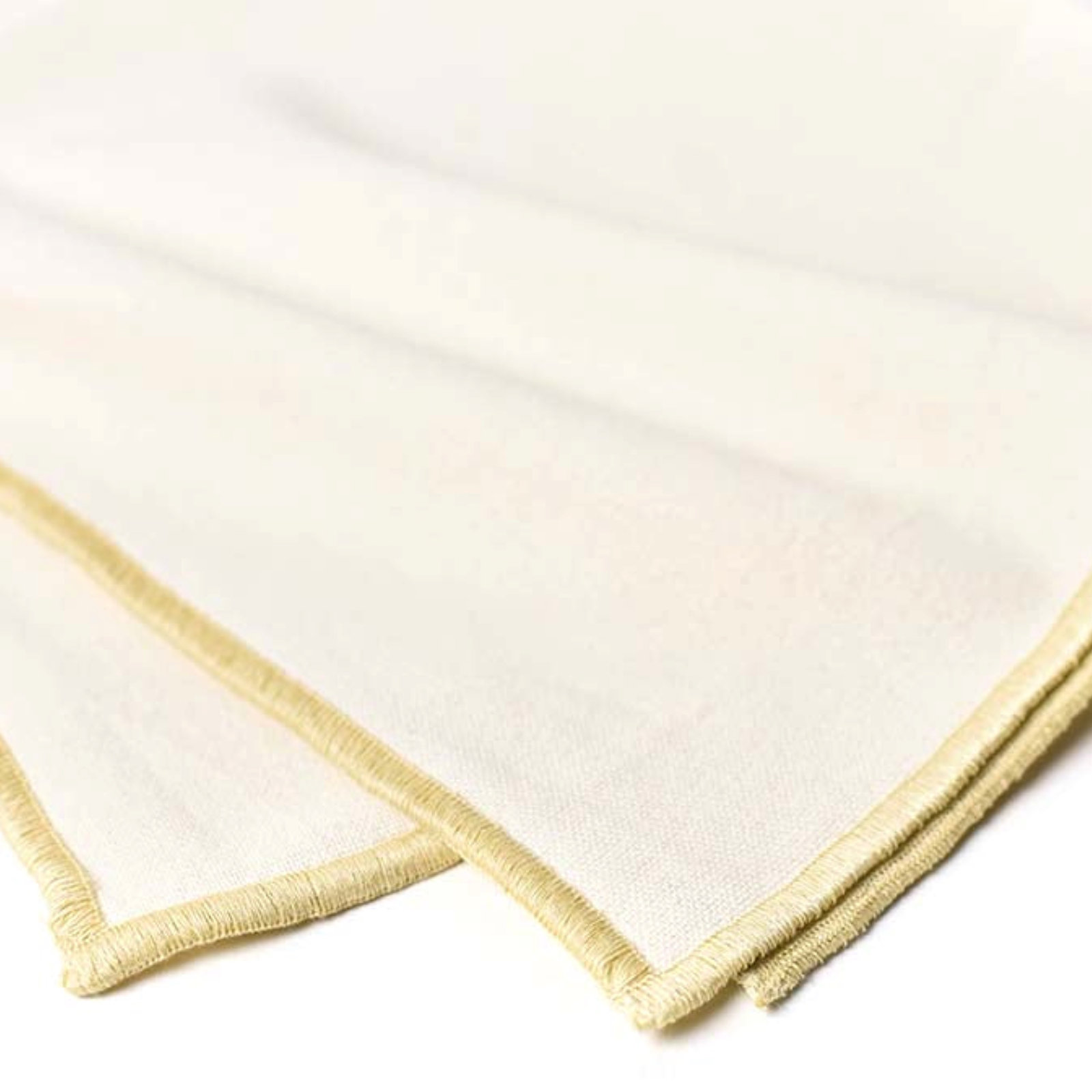 Reversible Napkin, Ecru