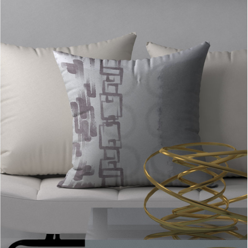 Reversible Throw Pillow, 20" x 20"