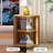 Yeva 19.7" Mid Century Modern Nightstand, Round Bedside Table With Open Shelf-229015156-229722784-218511751