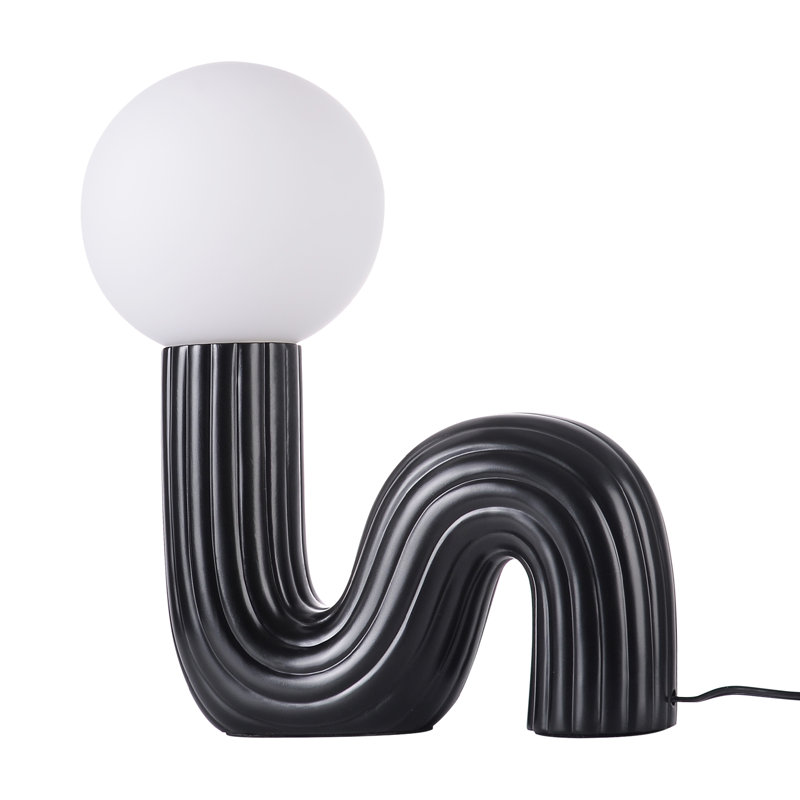 Lampe de table Modern Resion, Noir