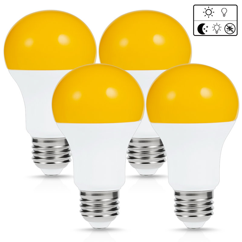 Ampoule à DEL A19 9 W à intensité variable de 9 watts, blanc chaud E26 / culot moyen (standard)